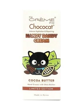 Limited Edition "The Crème Shop x Sanrio" Chococat Handy Dandy Cream NEW